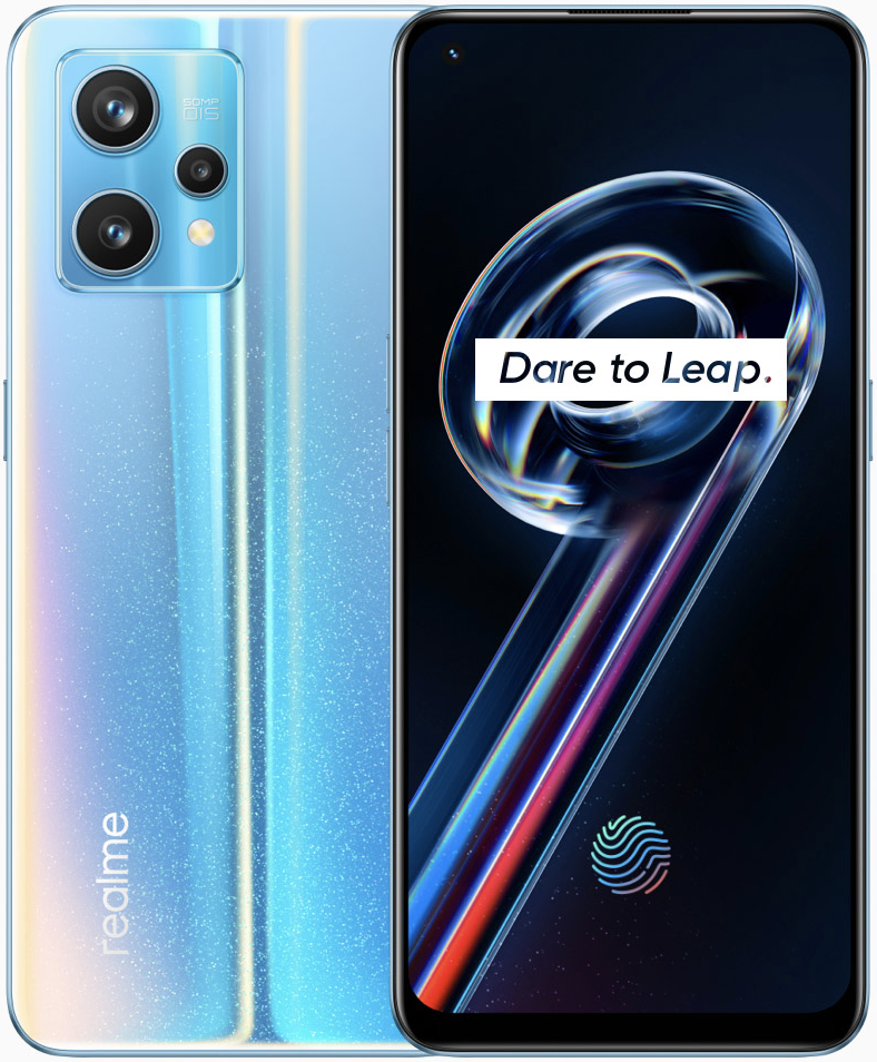 realme 9 Pro+ in front view