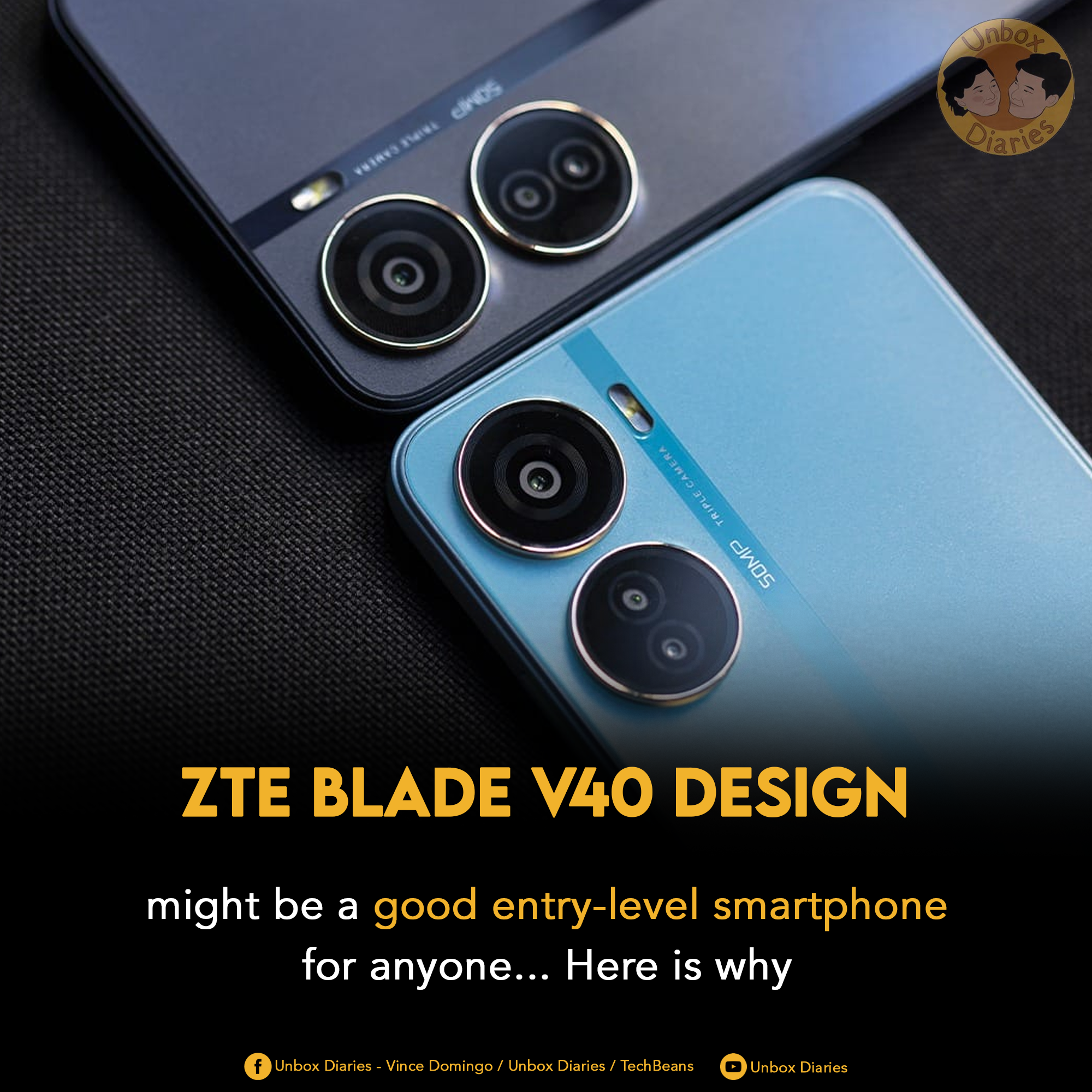 ZTE V40 Design is a bargain