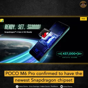 POCO M6 Pro confirmed to have the newest Snapdragon chipset