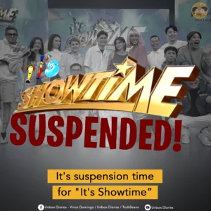 showtime suspended
