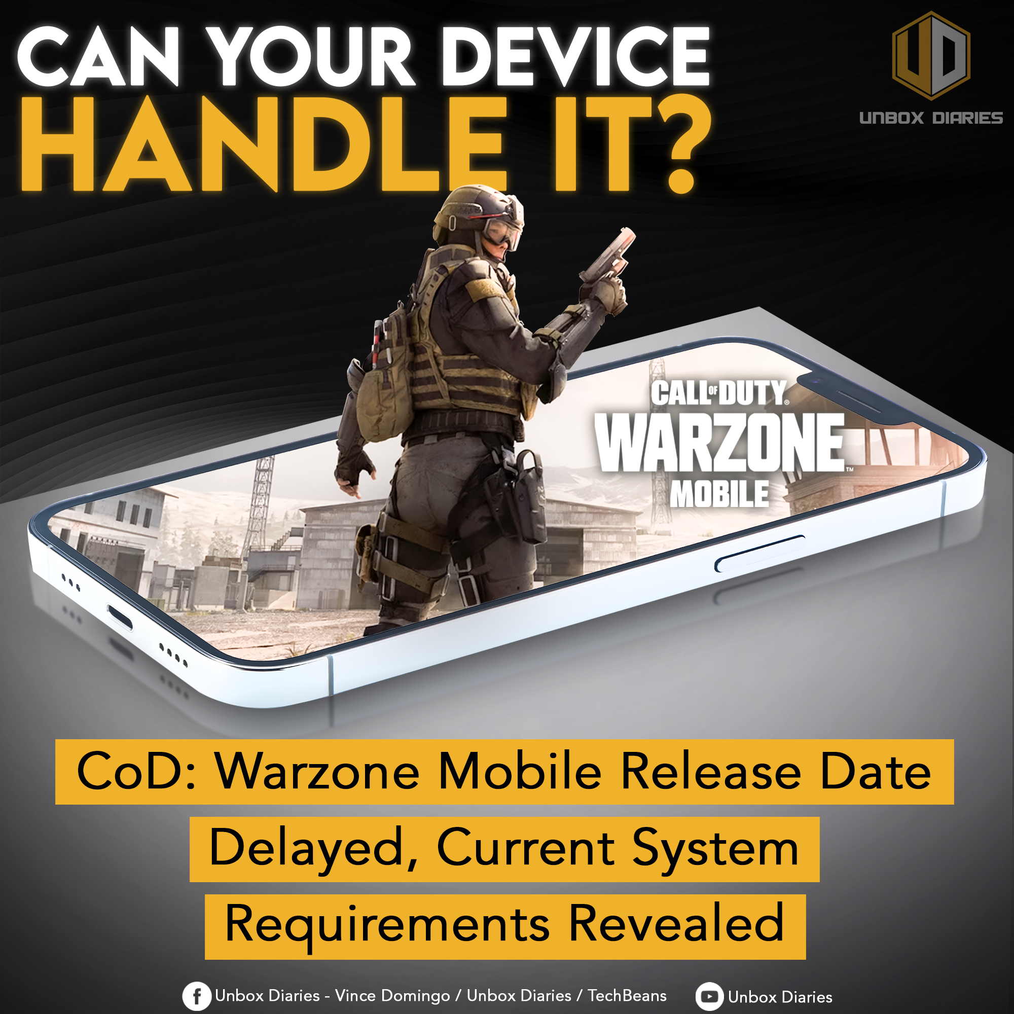 CoD: Warzone Mobile Release Date Delayed, Current System Requirements  Revealed - Unbox Diaries