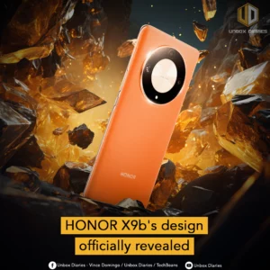 HONOR X9b’s design officially revealed