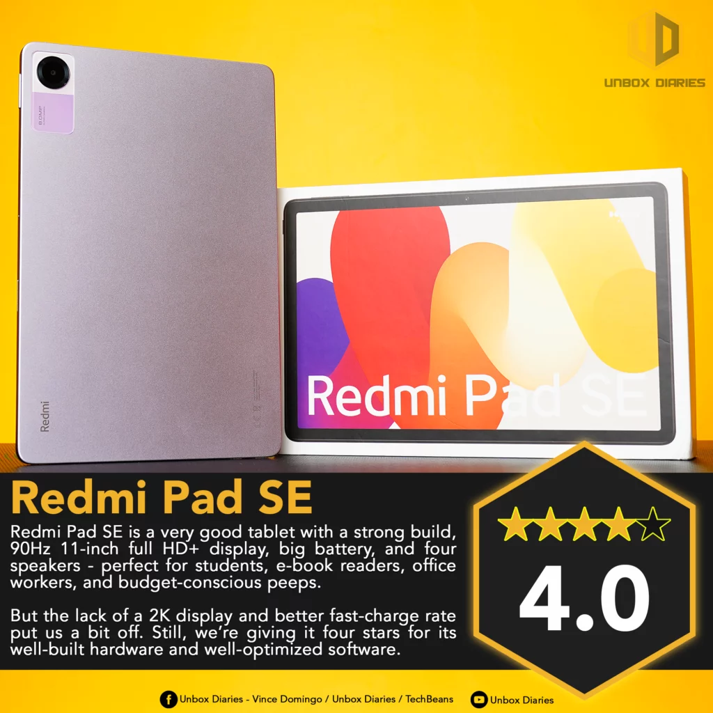 Xiaomi Redmi Pad SE Review: Rethinking What an Affordable Tablet Can Offer!