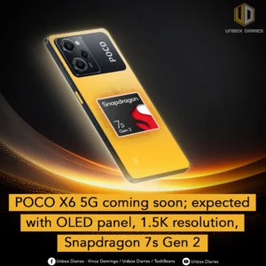 POCO X6 5G coming soon; expected with OLED panel, 1.5K resolution, Snapdragon 7s Gen 2