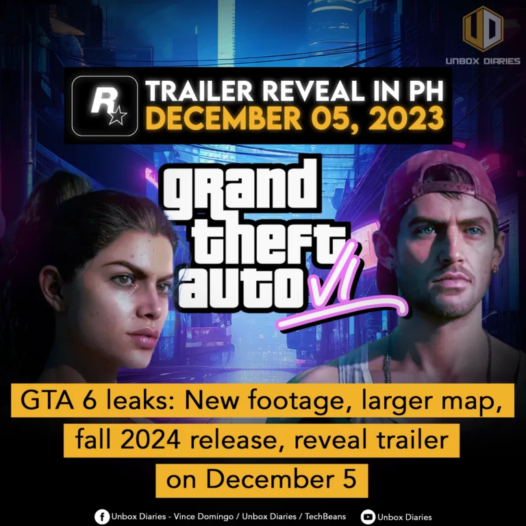 GTA 6 leaks: New footage, larger map, fall 2024 release, reveal trailer on  December 5 - Unbox Diaries