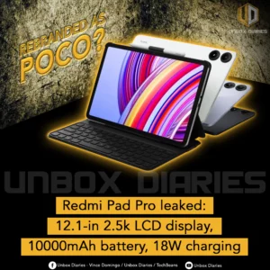 Redmi Pad Pro leaked: 12.1-in 2.5k LCD display, 10000mAh battery, 18W charging